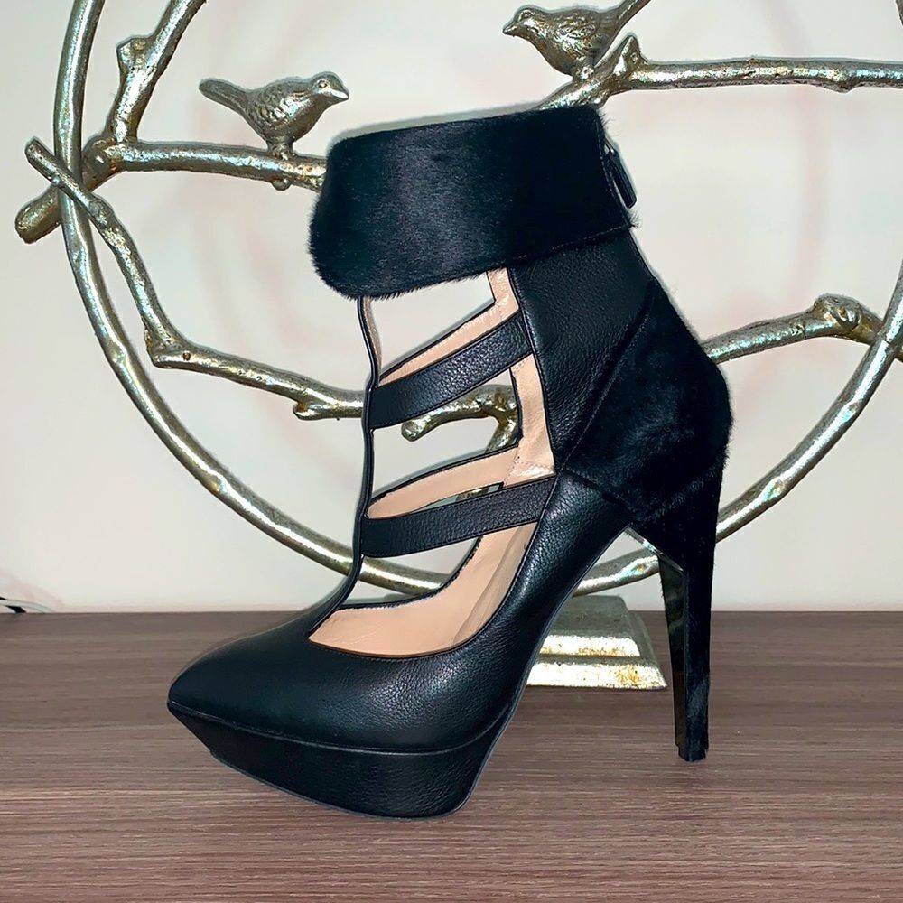 Nicholas Kirkwood x Rodarte platform booties shoes